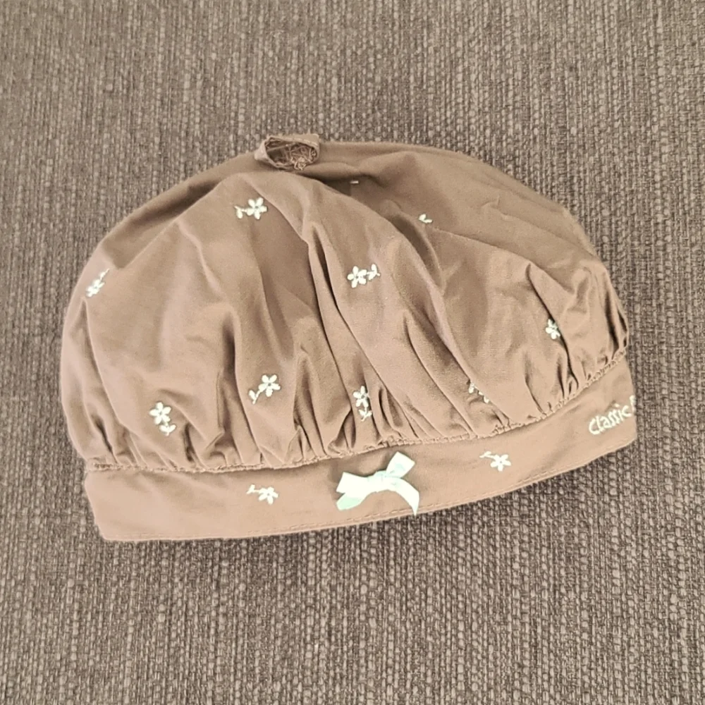 VINTAGE DISNEY Baby Girls Beret Hat WINNIE THE POOH PhotO Prop Hat for Doll - Picture 3 of 12